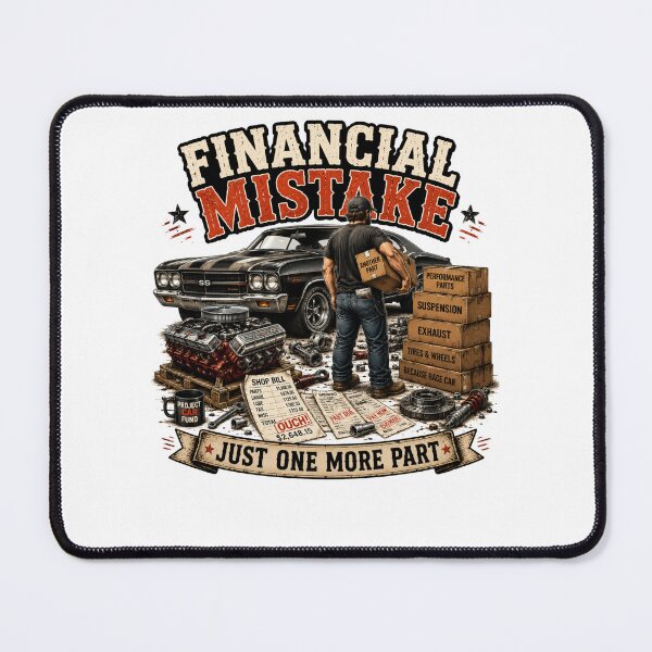 Item preview, Financial Mistake Just One More Part Funny Project Car Vintage Shirt designed and sold by Masloshop.