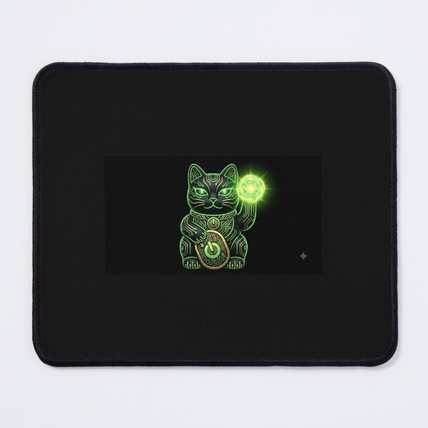 Item preview, Cyberpunk Lucky Cat Manifestation designed and sold by 无限丰富.