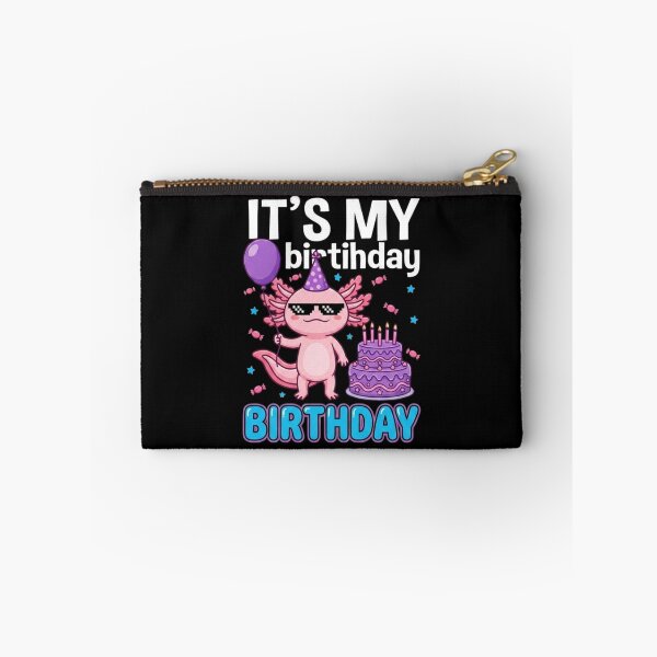 Item preview, funny Its My Birthday PNG | Cute Axolotl Sublimation | Gamer Boy DTF | Kids Shirt Design designed and sold by HamadaArtivio1.
