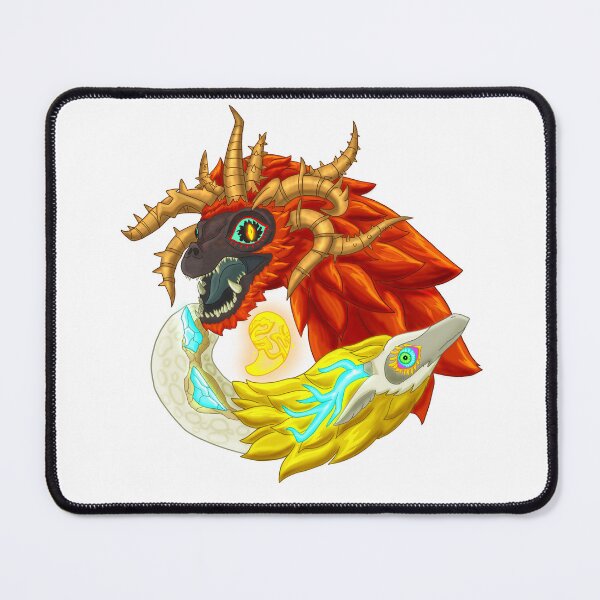 Item preview, Light and demon dragon duel designed and sold by Artsydragongal.