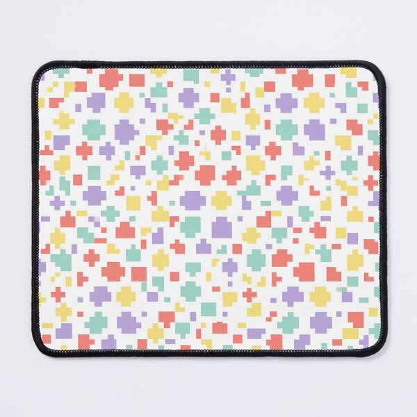 Item preview, Pastel Pixel Cross Confetti Pattern | Cute Kawaii Plus Sign Scatter Design | Colorful Retro 8-Bit Art designed and sold by Patterns Workshop.