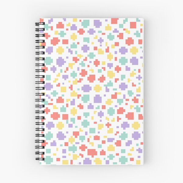Item preview, Pastel Pixel Cross Confetti Pattern | Cute Kawaii Plus Sign Scatter Design | Colorful Retro 8-Bit Art designed and sold by Patterns Workshop.