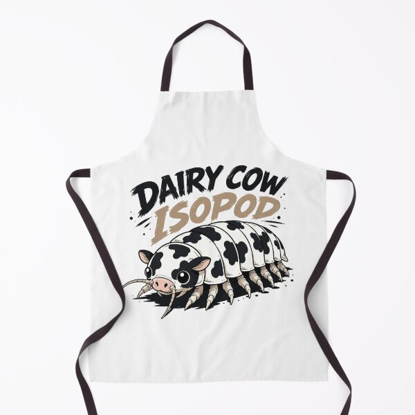Item preview, Cute Dairy Cow Isopod Cartoon Illustration designed and sold by Abidel.
