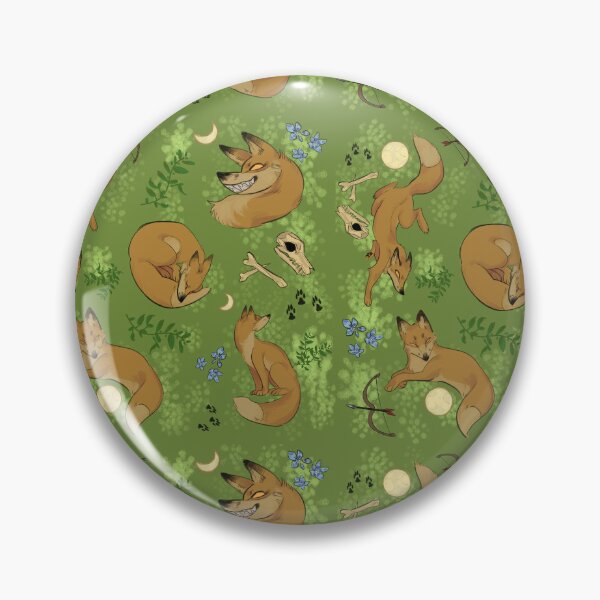 Item preview, Woodland Fox Seamless Pattern | Cozy Forest Animal Design designed and sold by Mammoths.