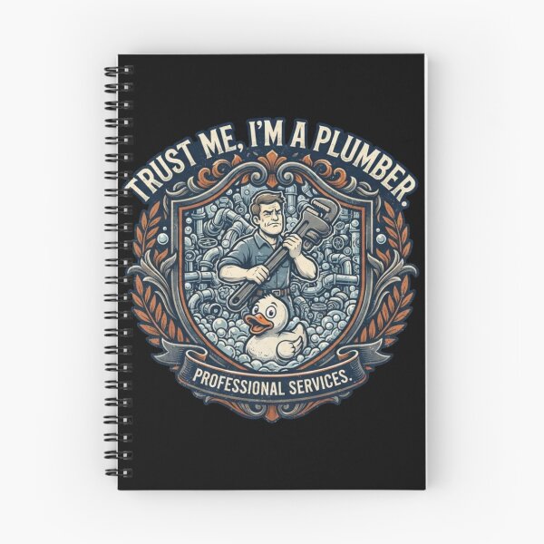 Item preview, Funny Plumber Gift Trust Me I'm A Plumber Professional Services Plumbing Design designed and sold by thoughtswear.