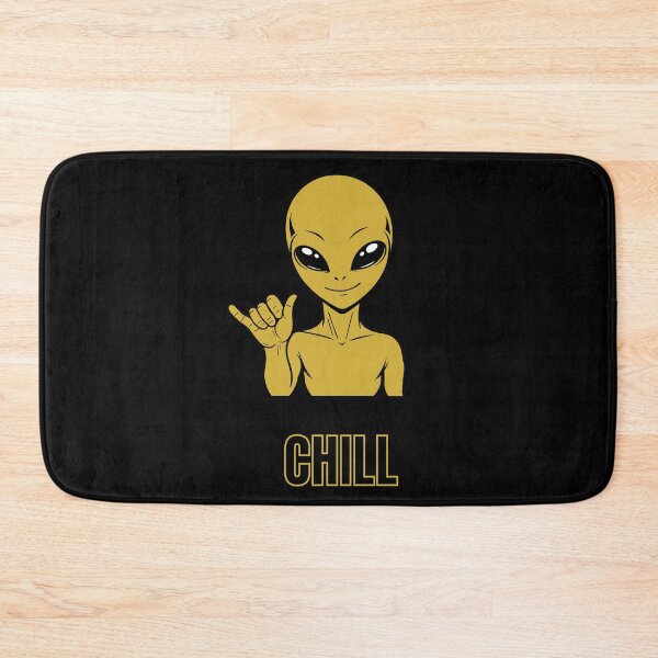 Item preview, ZORGO Signals Gold Edition – Funny Alien Hand Gesture | Minimalist Space Character Sticker designed and sold by The-Visitors.