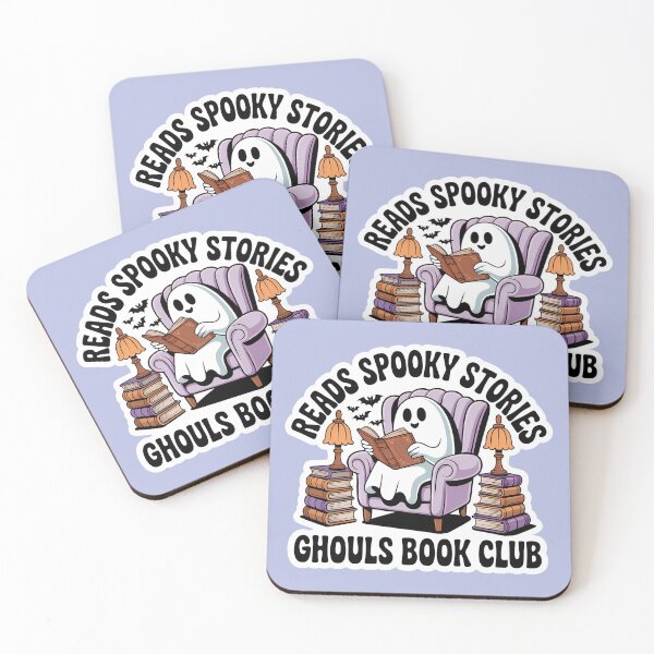 Item preview, Reads Spooky Stories Ghouls Book Club Cute Ghost Reader T-Shirt designed and sold by Raw Tigers.