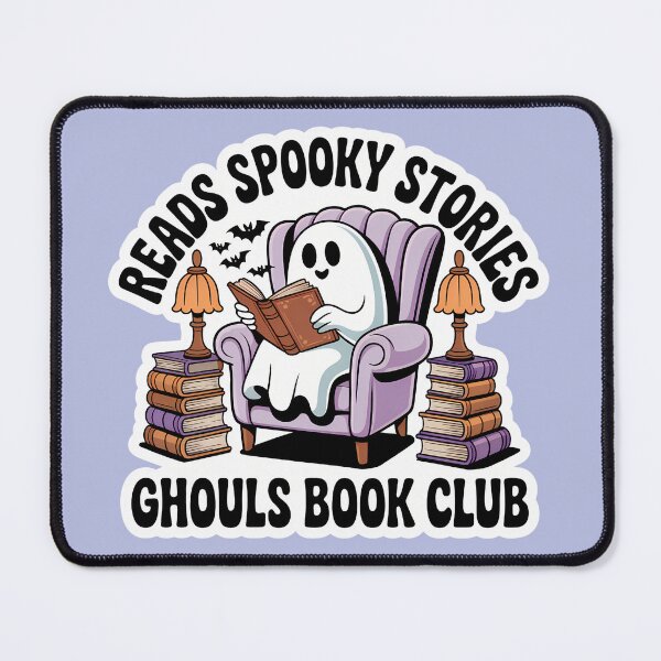 Item preview, Reads Spooky Stories Ghouls Book Club Cute Ghost Reader T-Shirt designed and sold by Raw Tigers.