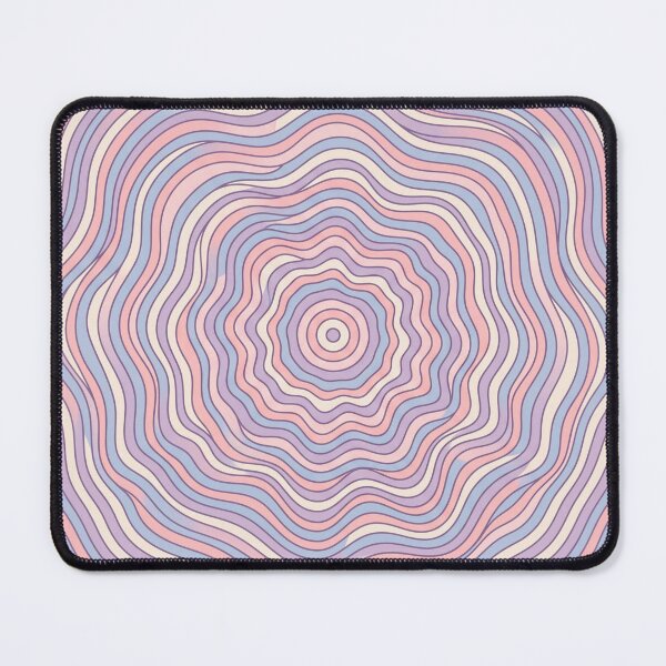 Item preview, Pastel Ripple Mandala Line Art Pattern | Hand Drawn Concentric Wave Design | Psychedelic Kaleidoscope Art designed and sold by Patterns Workshop.