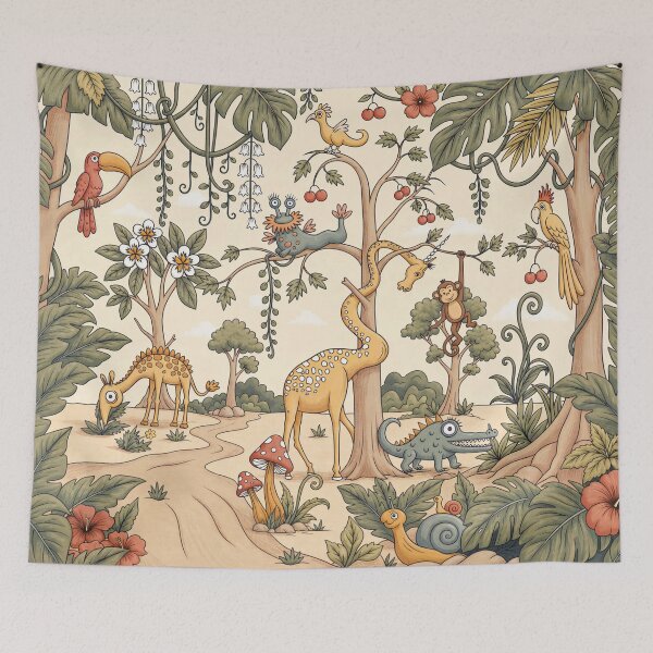 Item preview, STORYBOOK JUNGLE ADVENTURE designed and sold by FISCHKANDI DESIGN STUDIO.