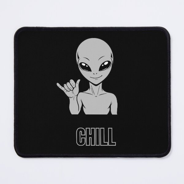 Item preview, ZORGO Signals Silver Edition – Funny Alien Hand Gesture | Minimalist Space Character Sticker designed and sold by The-Visitors.