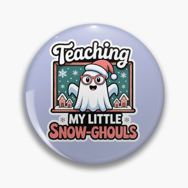 Item preview, Teaching My Little Snow Ghouls Cute Christmas Teacher Shirt designed and sold by Raw Tigers.