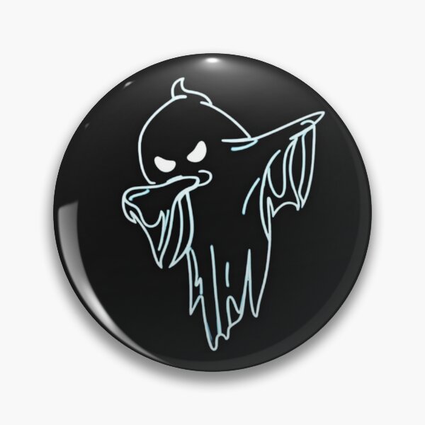 Item preview, Neon Dabbing Ghost Electric Blue Glow Art designed and sold by alalame.