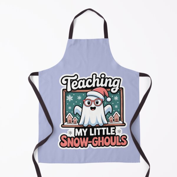 Item preview, Teaching My Little Snow Ghouls Cute Christmas Teacher Shirt designed and sold by Raw Tigers.