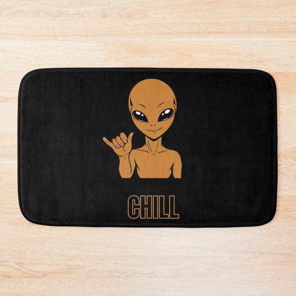 Item preview, ZORGO Signals Bronze Edition – Funny Alien Hand Gesture | Minimalist Space Character Sticker designed and sold by The-Visitors.