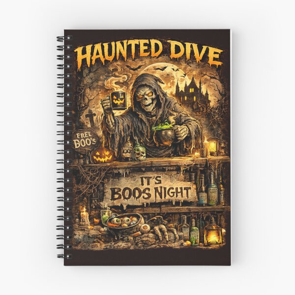 Item preview, HAUNTED DIVE IT'S BOOS NIGHT designed and sold by Brejko.