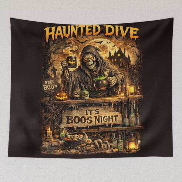 Item preview, HAUNTED DIVE IT'S BOOS NIGHT designed and sold by Brejko.
