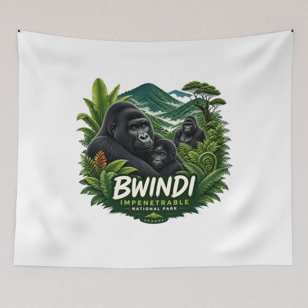 Item preview, Bwindi Impenetrable National Park Uganda Mountain Gorilla Wildlife Travel designed and sold by Simsimah26Parks.