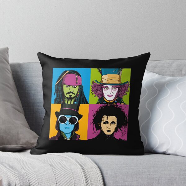 Item preview, Johnny Depp Characters Pop Portrait designed and sold by ZiZitCo.
