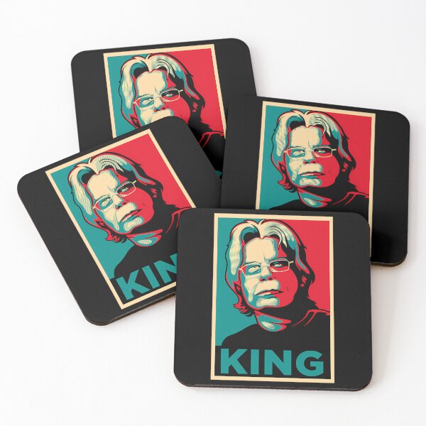 Aperçu de l'œuvre Affiche de propagande de Stephen King sur l'espoir créée et vendue par ZiZitCo.