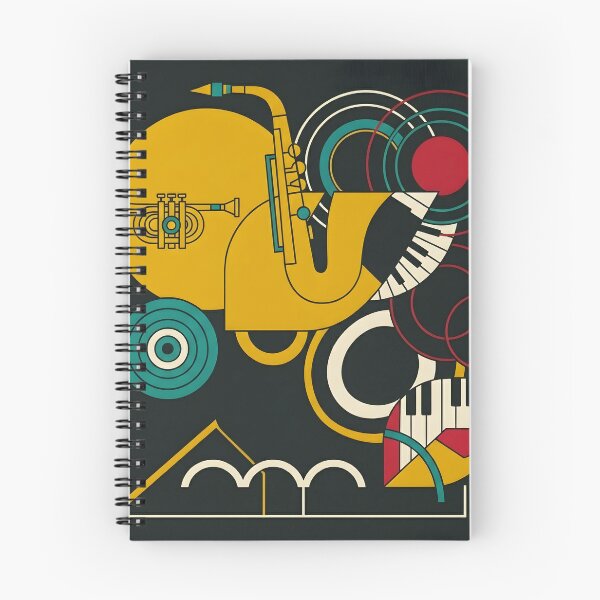 Item preview, Minimalistic Jazzy Architecture Art Print | Mid Century Concrete Jazz Poster | Bauhaus Geometric Music Canvas designed and sold by SergioMiklos.