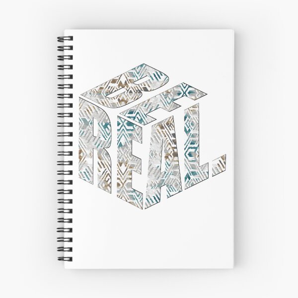 Item preview, Be Real 3D Cube Typography - Geometric Streetwear Art designed and sold by vividthreads99.