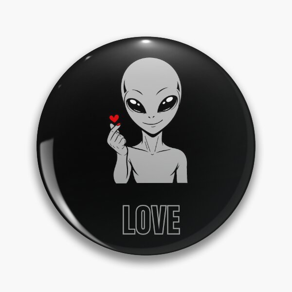 Item preview, ZORGO Signals Silver Edition – Funny Alien Hand Gesture | Minimalist Space Character Sticker designed and sold by The-Visitors.