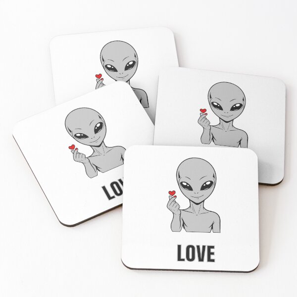Item preview, ZORGO Signals Silver Edition – Funny Alien Hand Gesture | Minimalist Space Character Sticker designed and sold by The-Visitors.