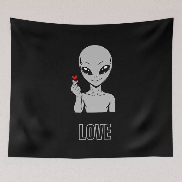 Item preview, ZORGO Signals Silver Edition – Funny Alien Hand Gesture | Minimalist Space Character Sticker designed and sold by The-Visitors.