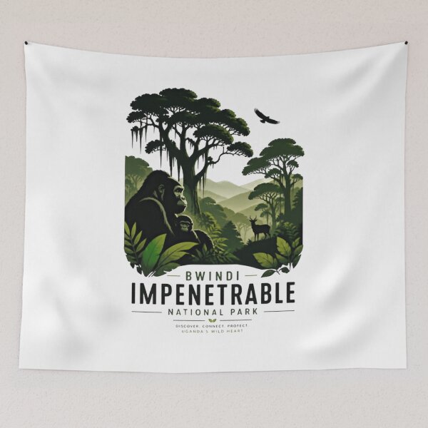Item preview, Bwindi Impenetrable National Park Gorilla Wildlife Conservation Uganda Safari designed and sold by Simsimah26Parks.