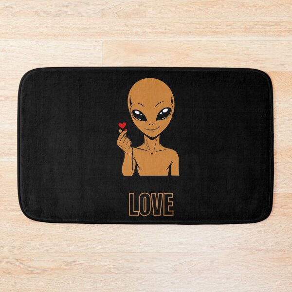 Item preview, ZORGO Signals Bronze Edition – Funny Alien Hand Gesture | Minimalist Space Character Sticker designed and sold by The-Visitors.