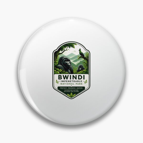 Item preview, Bwindi Impenetrable National Park Protect Preserve Inspire Conserving Nature Securing Our Future Uganda Gorilla Trekking Wildlife Conservation Travel designed and sold by Simsimah26Parks.