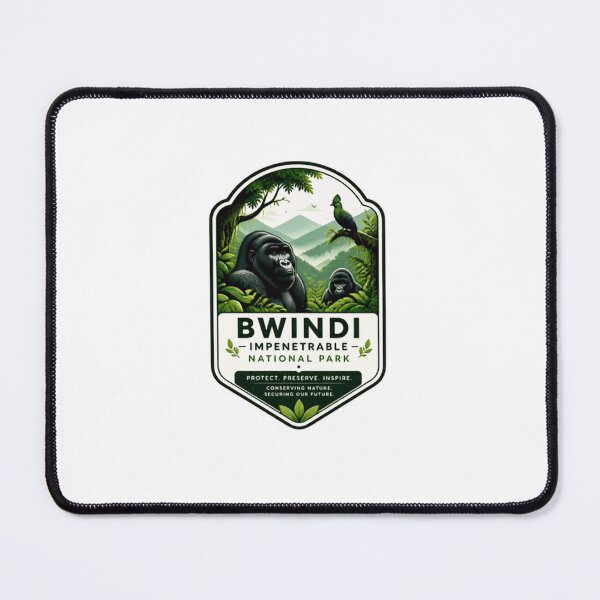 Item preview, Bwindi Impenetrable National Park Protect Preserve Inspire Conserving Nature Securing Our Future Uganda Gorilla Trekking Wildlife Conservation Travel designed and sold by Simsimah26Parks.