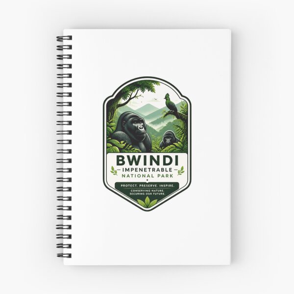 Item preview, Bwindi Impenetrable National Park Protect Preserve Inspire Conserving Nature Securing Our Future Uganda Gorilla Trekking Wildlife Conservation Travel designed and sold by Simsimah26Parks.