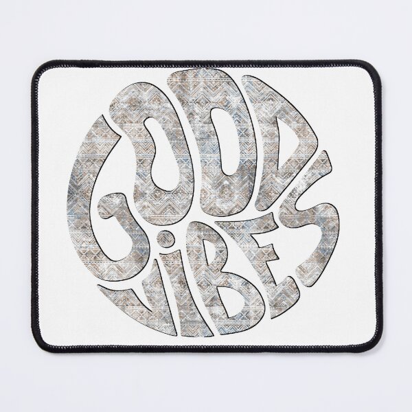 Item preview, Good Vibes Only - Circular Geometric Pattern Typography designed and sold by vividthreads99.
