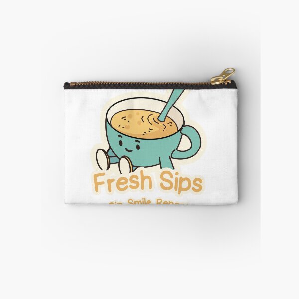 Item preview, Cute Fresh Sips Kawaii Drink Sticker designed and sold by Echo_Design.