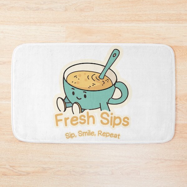 Item preview, Cute Fresh Sips Kawaii Drink Sticker designed and sold by Echo_Design.