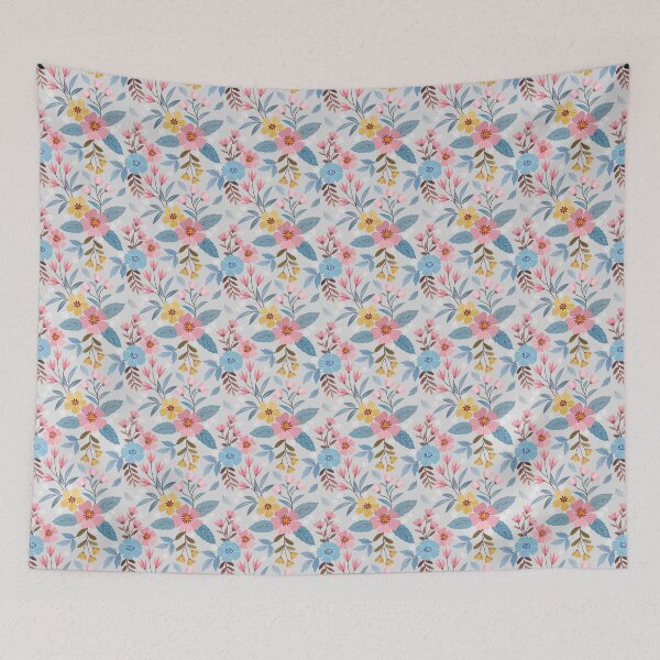 Item preview, Ditsy Floral Pattern Cute Colorful Botanical Art designed and sold by Zaya_art.