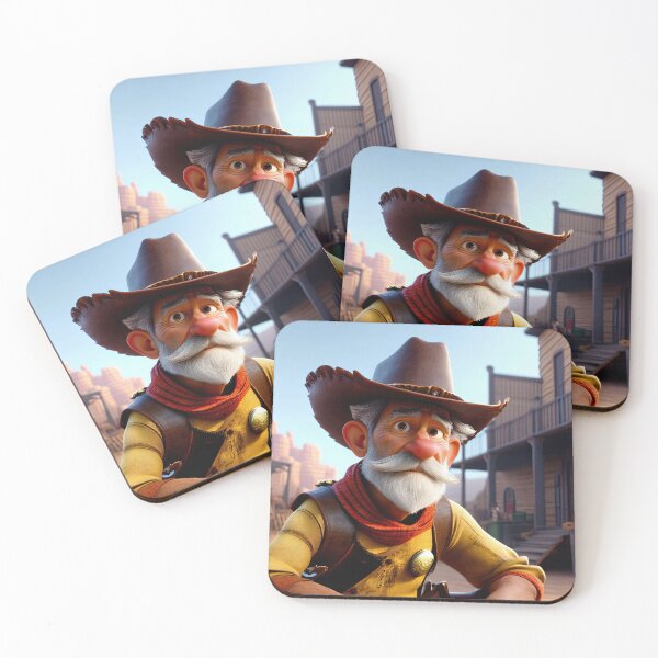 Item preview, Old Fart playing a cowboy designed and sold by Colin Bentham.