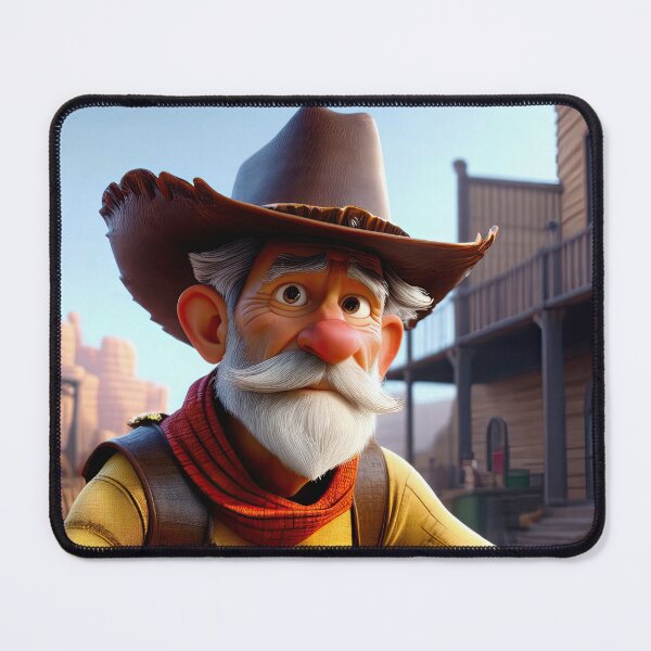Item preview, Old Fart playing a cowboy designed and sold by Colin Bentham.