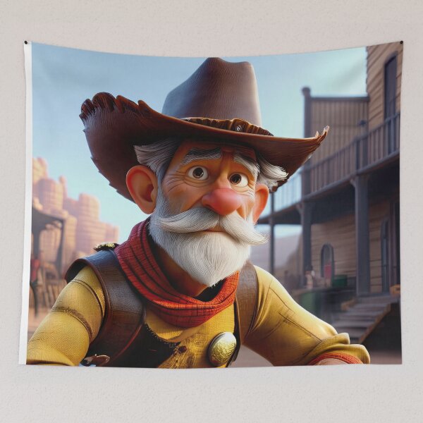 Artikelvorschau, Alter Knacker spielt Cowboy entworfen und verkauft von Colin Bentham.