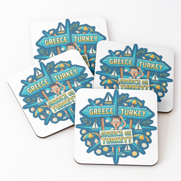 Item preview, Greece Or Turkey Summer Travel Sticker designed and sold by Imaginarium of Chaos falcon88 .
