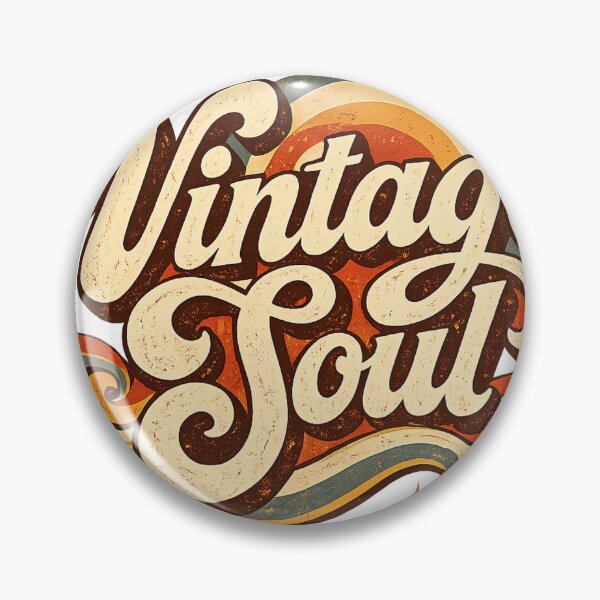 Item preview, Vintage Soul | Retro Typography Design designed and sold by VasiArtLab.