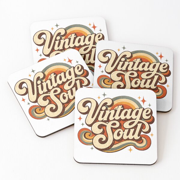 Item preview, Vintage Soul | Retro Typography Design designed and sold by VasiArtLab.