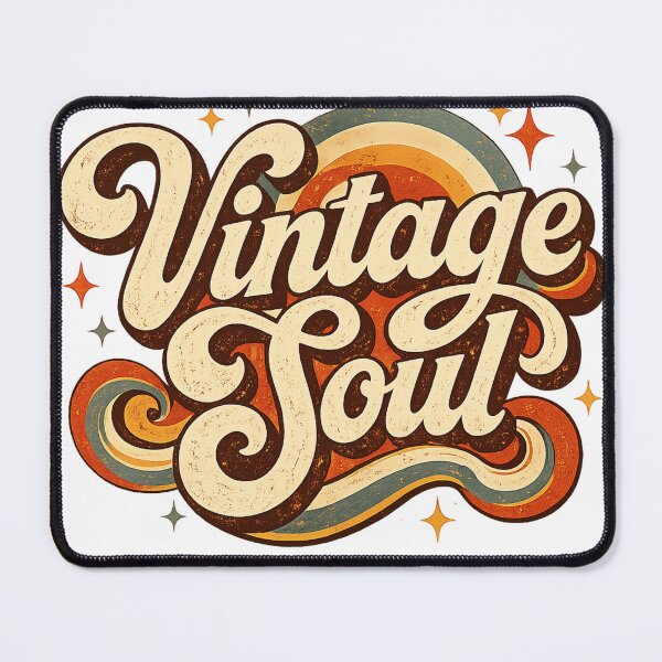 Item preview, Vintage Soul | Retro Typography Design designed and sold by VasiArtLab.