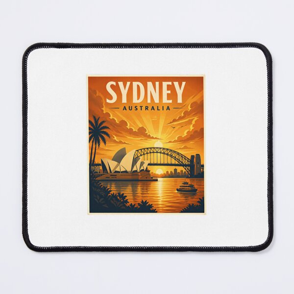 Item preview, Sydney Australia Travel Vacation Souvenir Landmark City designed and sold by Simsimah26Parks.