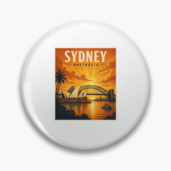 Item preview, Sydney Australia Travel Vacation Souvenir Landmark City designed and sold by Simsimah26Parks.