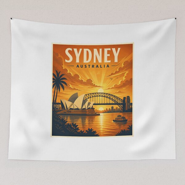 Item preview, Sydney Australia Travel Vacation Souvenir Landmark City designed and sold by Simsimah26Parks.