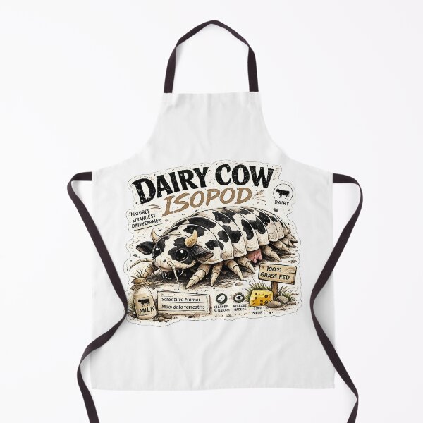 Item preview, Cute Dairy Cow Isopod Vintage Sticker Design designed and sold by Abidel.