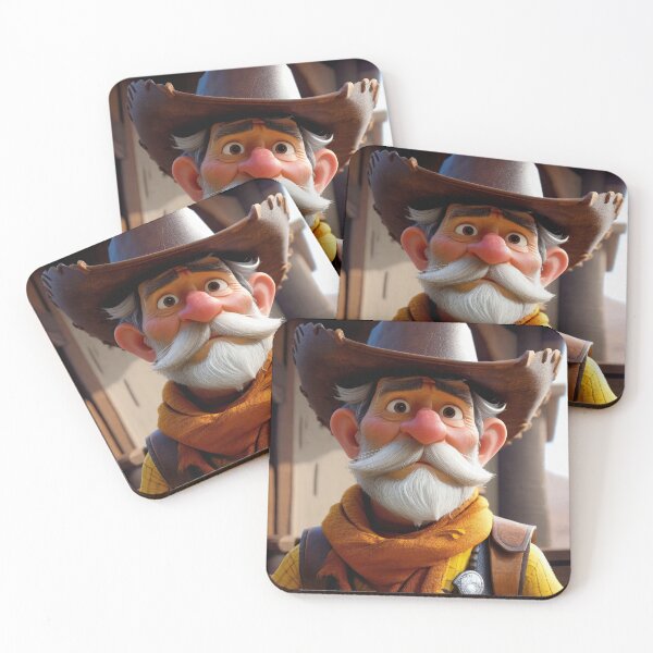 Item preview, Old Fart playing a cowboy designed and sold by Colin Bentham.